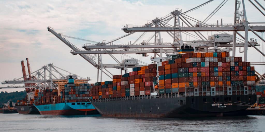 Traffico commerciale Container